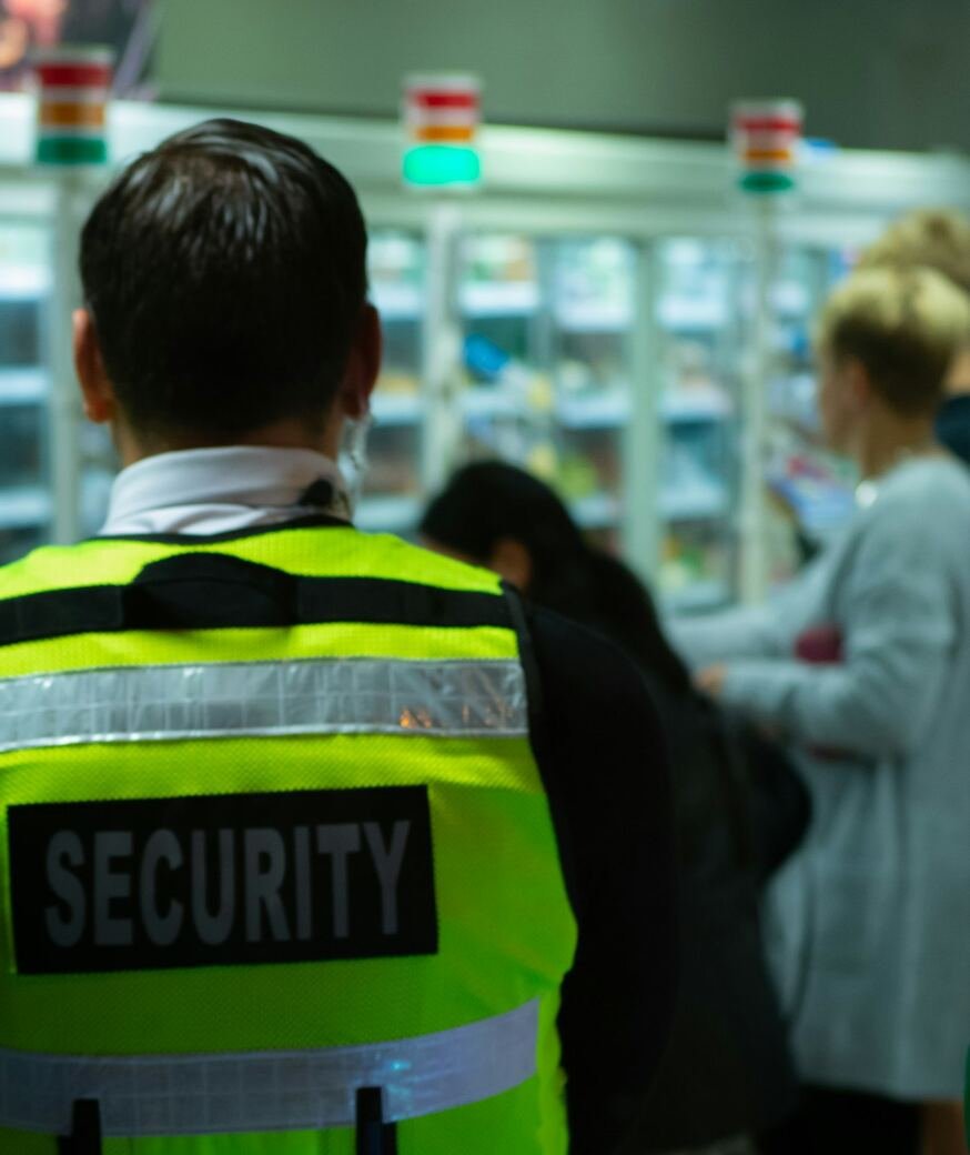 Security officer on duty